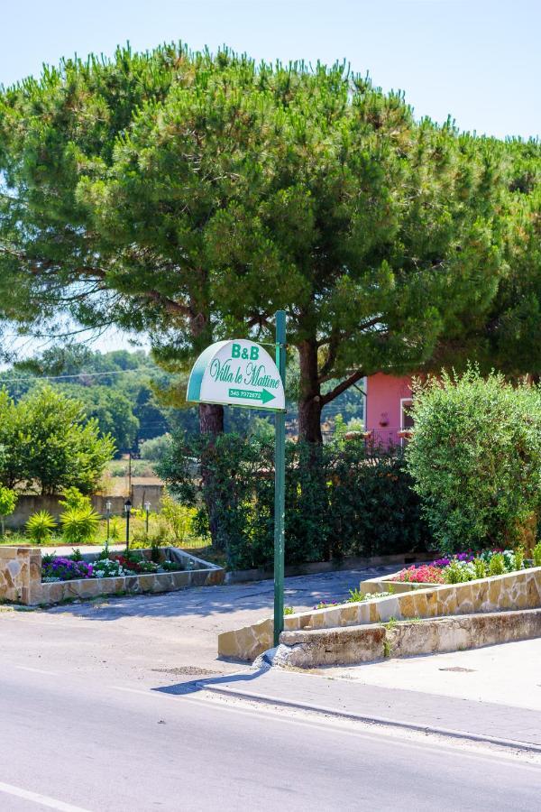 B&B Villa Le Mattine Agropoli Exterior photo